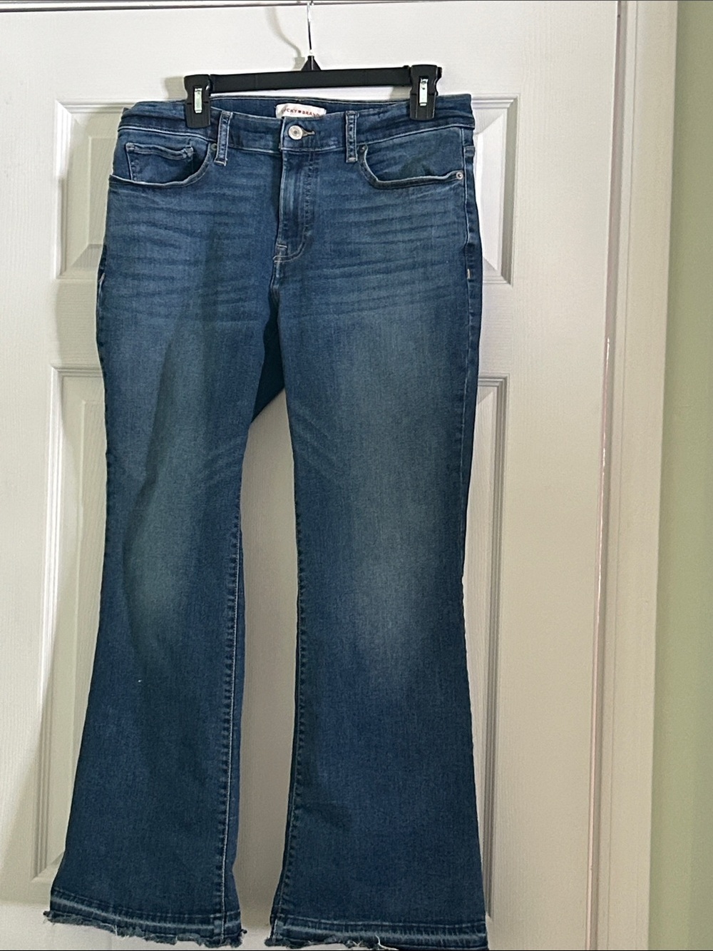Lucky Brand Women's Dark Wash Flare Jeans - Blue